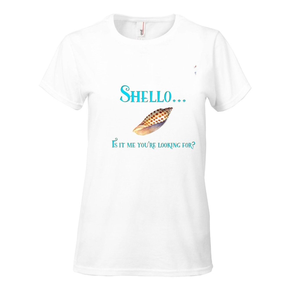 Rare Junonia T-Shirt "Shello Is it me you're looking for?"